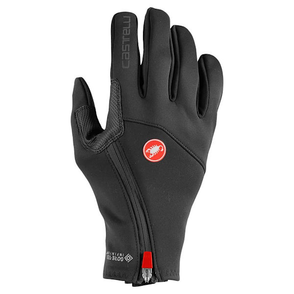 Castelli Lange Handsker Mortirolo Sort 2XL Mand