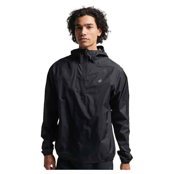 Superdry Run Lw Waterproof Shell Svart 2XL Man