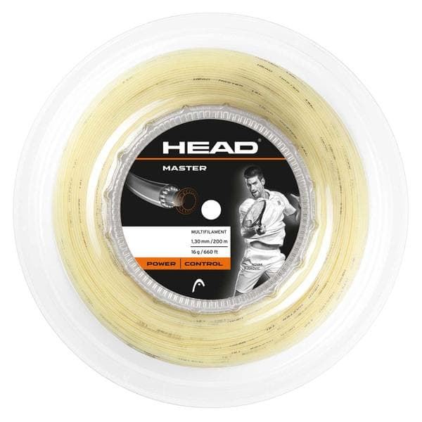Head Racket Tennisrullsnöre Master 200 M Gul 1.30 mm