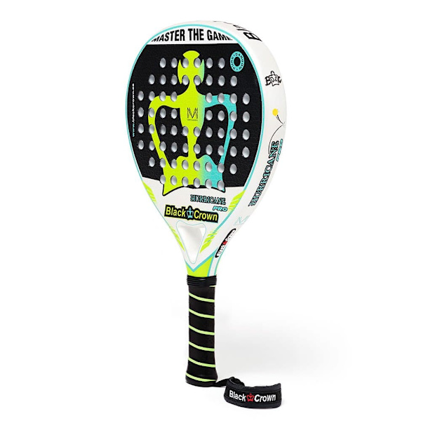 Black Crown Padel-maila Hurricane Pro Monivärinen
