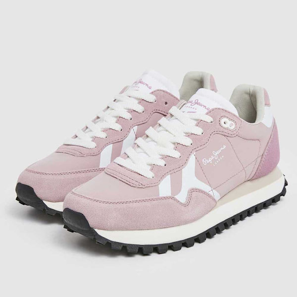 Pepe Jeans Trænere Brit-on Print Rosa EU 39 Kvinde