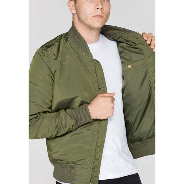 Alpha Industries Ma-1 Tt Jakke Grøn M Mand
