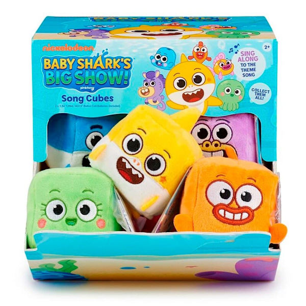 Wowwee Nalle Baby Shark 12 Enheter Flerfärgad