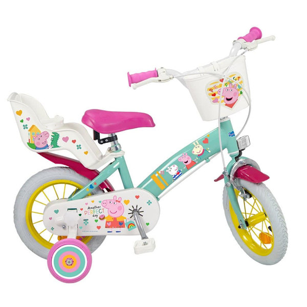 Toimsa Bikes Cykel Peppa Pig 12´´ Flerfärgad 24 Months-4 Years Pojke