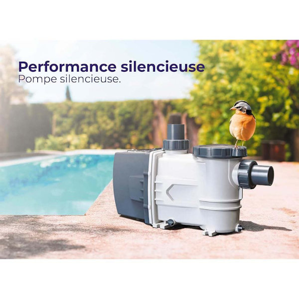 Gre Pool Pumpe 0.75 Hp Up To 65m³  3-4 cv
