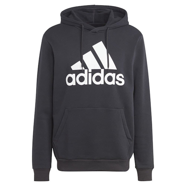 Adidas Hættetrøje Essentials Fleece Big Logo Sort S / Regular Mand