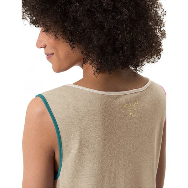 Vaude Neyland ärmlös T-shirt Beige 40 Kvinna