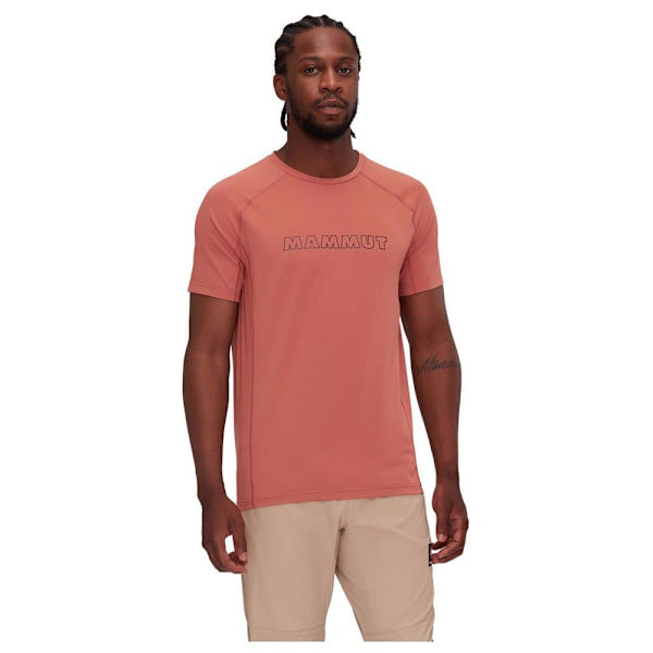 Mammut Selun Fl Logo Lyhythihainen T-paita Oranssi S Mies