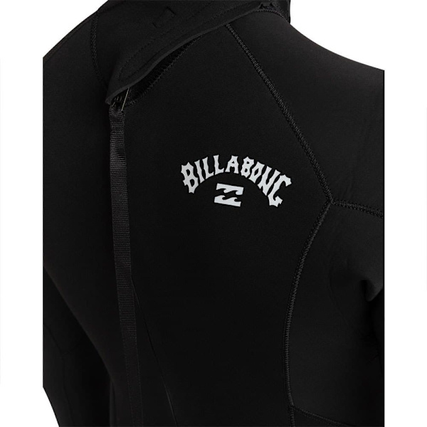 Billabong Pitkähihainen Takavetoketjullinen Neopreenipuku 54 Intruder Gbs Musta XS