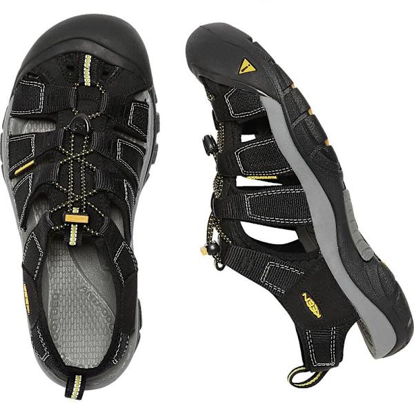 Keen Sandaler Newport H2 Sort EU 45 Mand