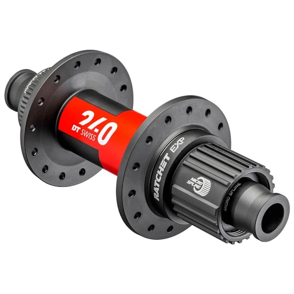 Dt Swiss Bag 240 Classic Cl Exp 36 Shimano Micro Spline Sort 28H / 12 x 148 mm