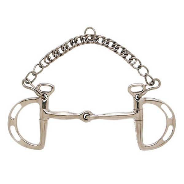 Sefton Enkelledad Kimblewick Silver 13.5 cm