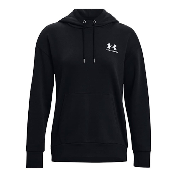 Under Armour Hættetrøje Essential Fleece Sort S Kvinde