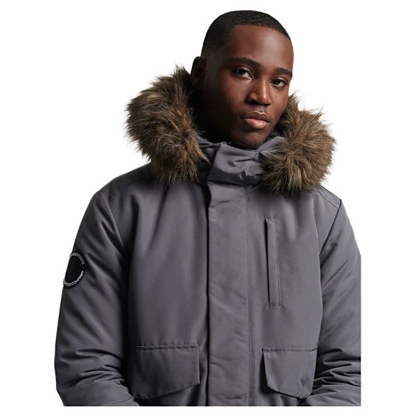 Superdry Bomberjacka Everest Grå XL Man