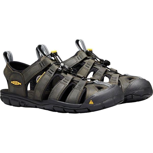 Keen Sandaler Clearwater Cnx Leather Sort EU 42 1/2 Mand