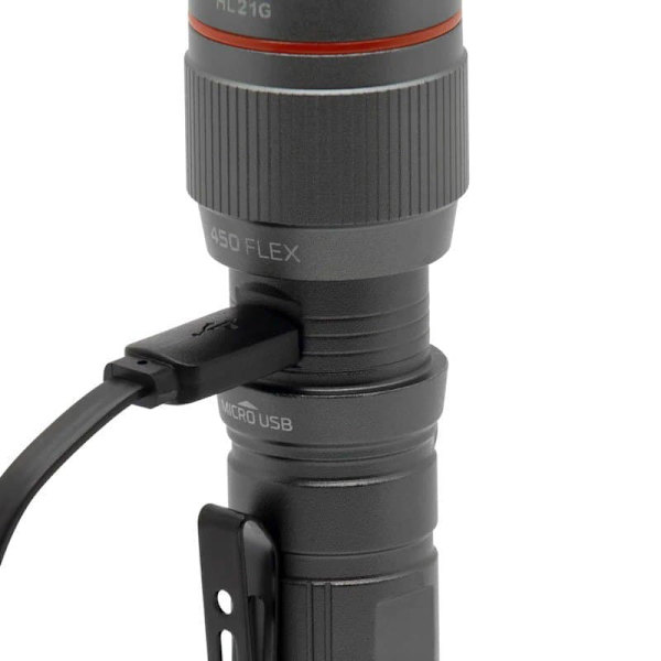 Nebo Tools Lommelygte Flex Grå 450 Lumens