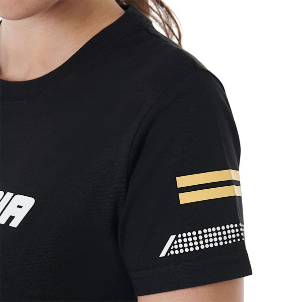 Equestro Scuderia Collection Cotton T-shirt Med Korta ärmar Svart XL Kvinna