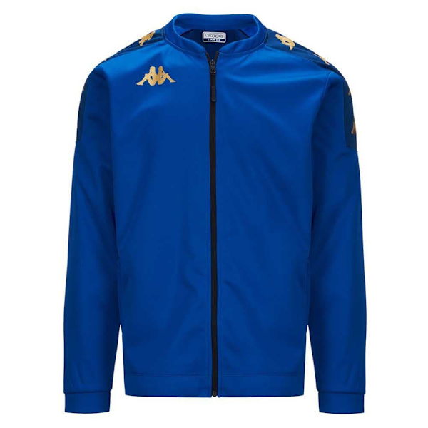 Kappa Halv Lynlå Sweatshirt Giullio Blå M Mand