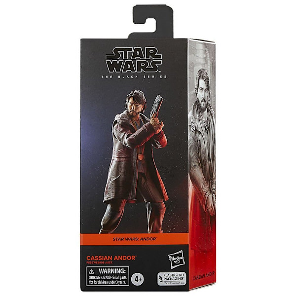 Hasbro Figur Star Wars The Black Series Cassian Andor Grå