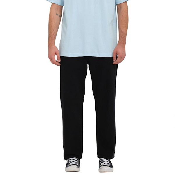 Volcom Modown Tapered Fit Jeans Svart 33 Man
