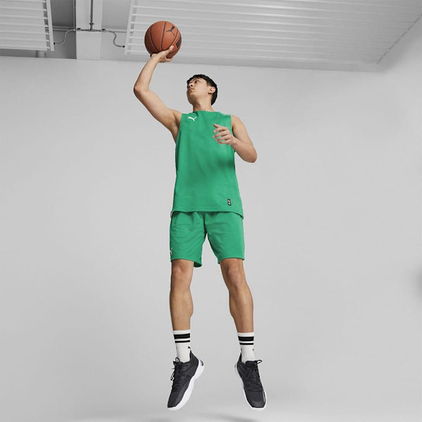 Puma Hoops Team Reverse Practice ærmeløs T-shirt Grøn 2XL Mand