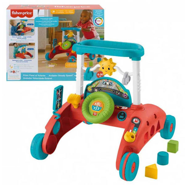 Fisher Price Andor Fisher-price 2 Ansikten Bil Flerfärgad