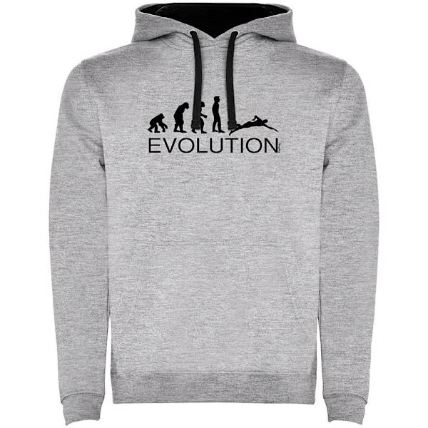 Kruskis Hættetrøje Natacion Evolution Swim Two-colour Grå XL Mand