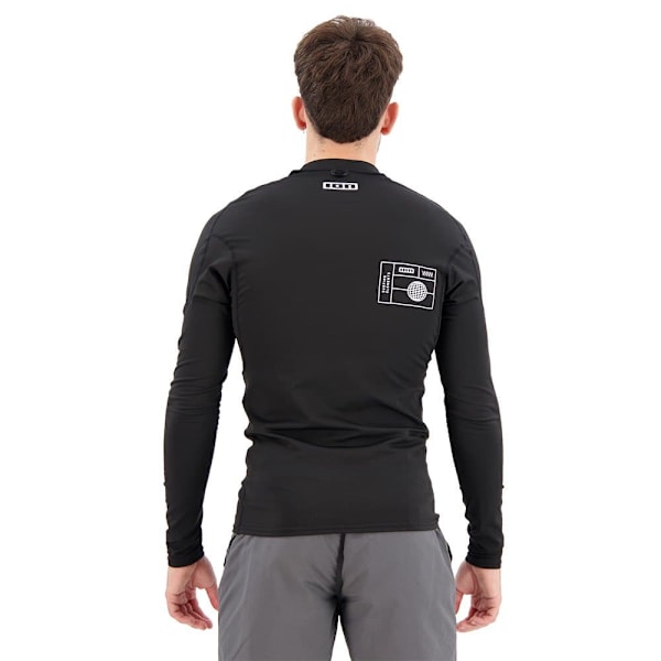 Ion Langærmet Rashguard Thermo Top Sort XL