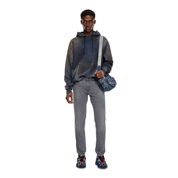Diesel A03558-0grdk 2019 D Strukt Jeans Grå 30 / 32 Man
