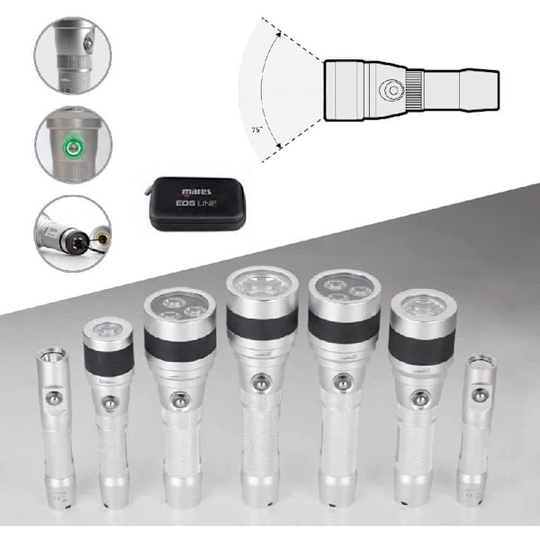 Mares Fackla Eos 10lrw Silver