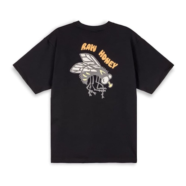 Grimey Bloodsucker Oversized Heavyweight Lyhythihainen T-paita Musta L Mies