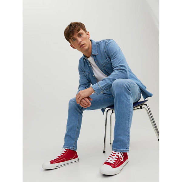 Jack & Jones Farkut Tim Jiginal 783 Slim Fit Sininen 29 / 32 Mies
