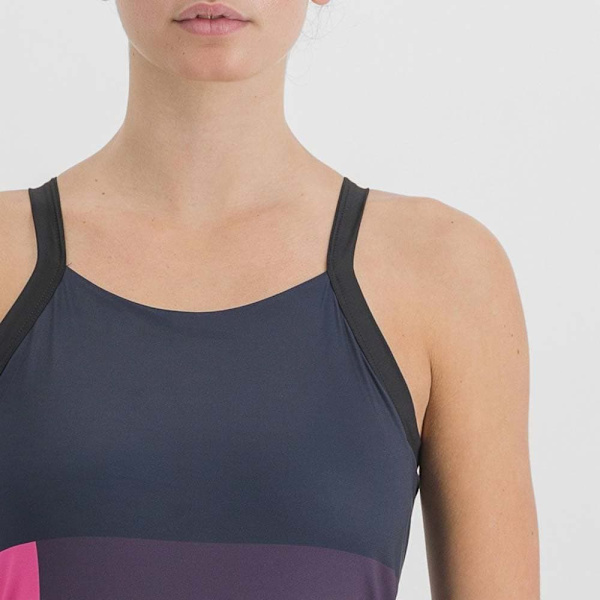 Sportful Snap ärmlös T-shirt Blå,Grå L Kvinna