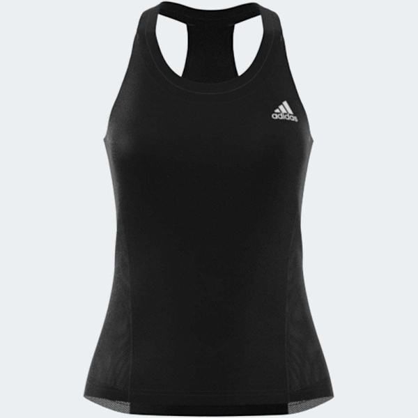 Adidas Club ärmlös T-shirt Svart L Kvinna