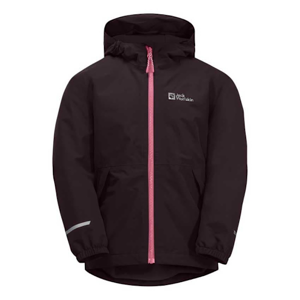 Jack Wolfskin Snowy Days Jacka Rosa 116 cm Pojke