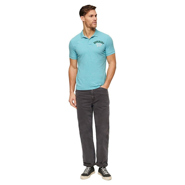 Superdry Polo Vintage Superstate Blå M Man