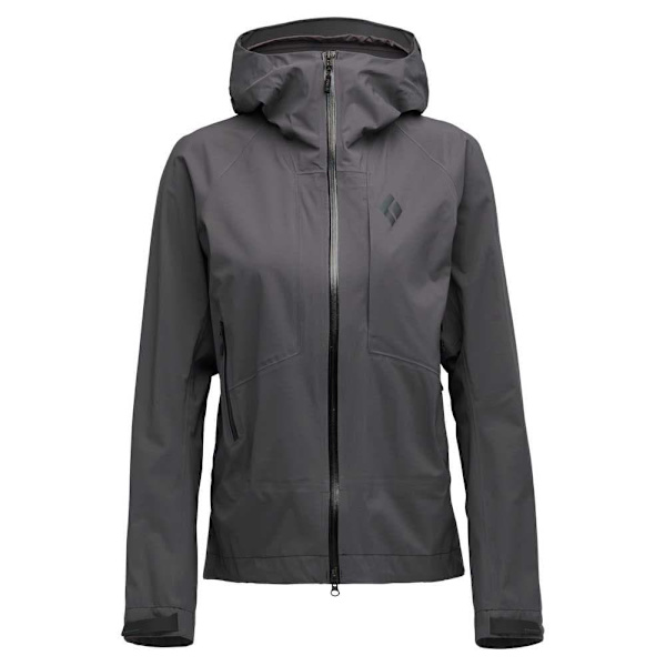 Black Diamond Highline Stretch Shell Jakke Grå XS Kvinde
