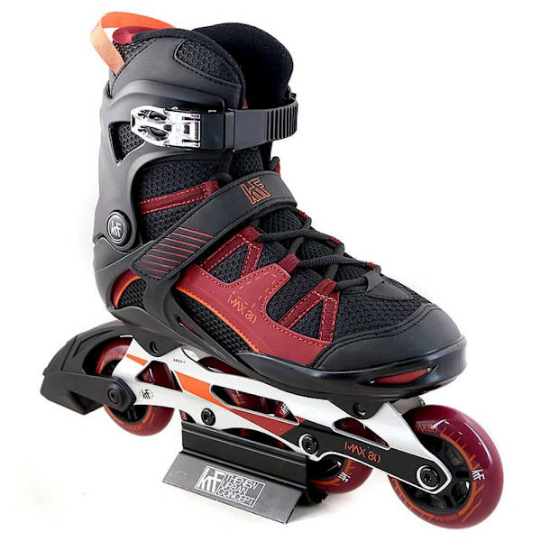 Krf Inline Skøjter Max-80 Rød,Sort EU 45