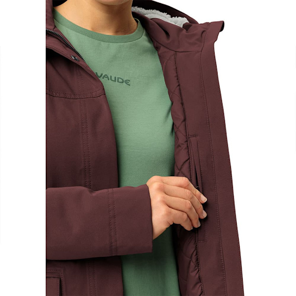 Vaude Manukau Ii Parka Brun 42 Kvinna