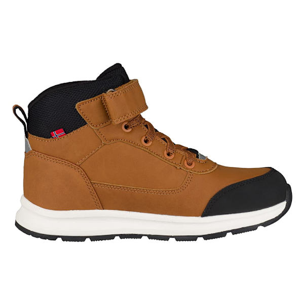 Trollkids Stavanger Mid Cut Xt Vandresko Brun EU 37