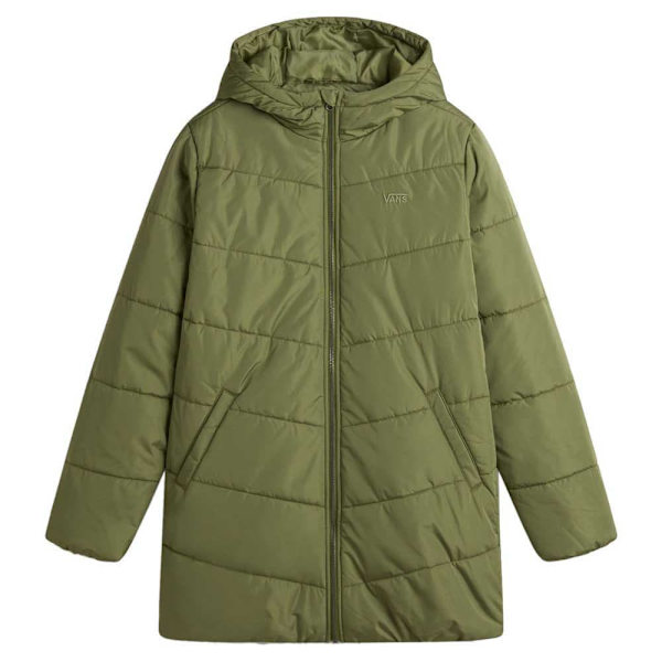 Vans Mte Foundry Parka Grönt M Kvinna