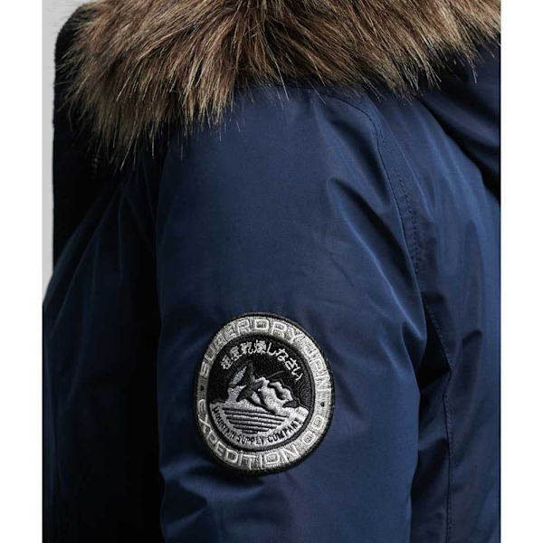 Superdry Jakke Ashley Everest Blå S Kvinde
