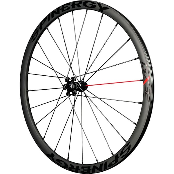 Spinergy Grus Forhjul Gxx 700c Cl Disc Tubeless Sort 12 x 100 mm