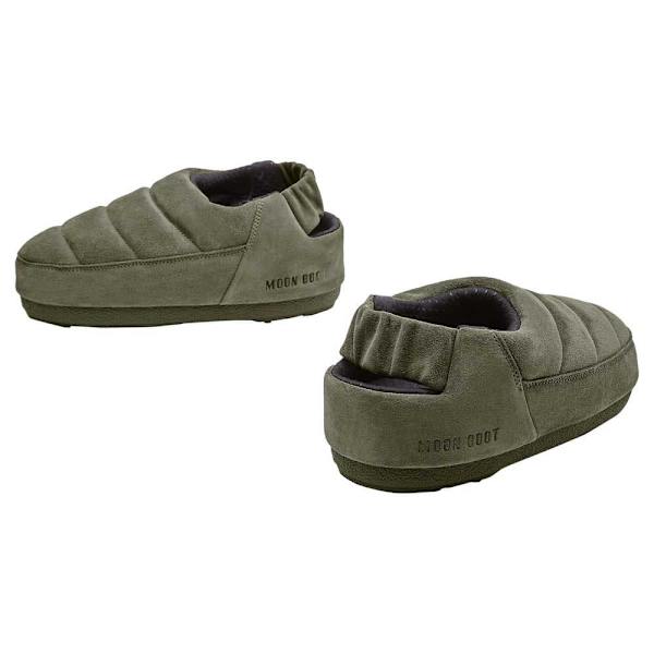 Moon Boot Sandaler Band Suede Grönt EU 39-40 Man