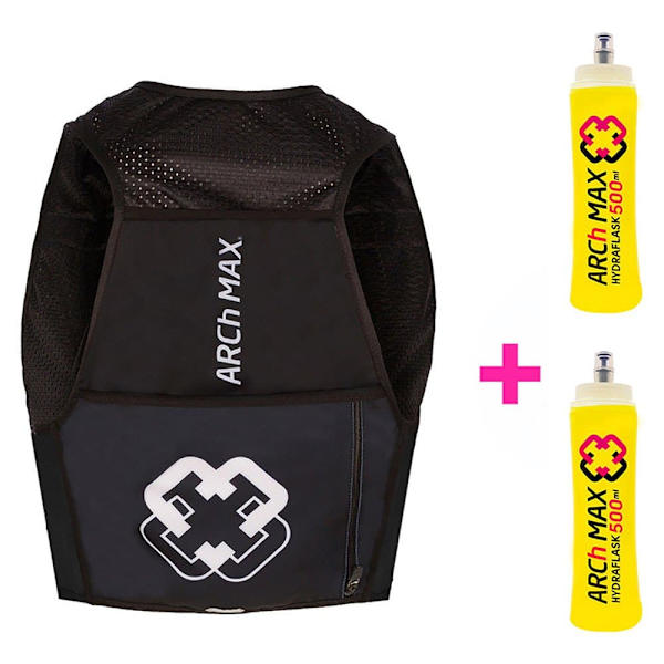 Arch Max Vätskeväst Unisex 6l+sf500ml Svart L-XL
