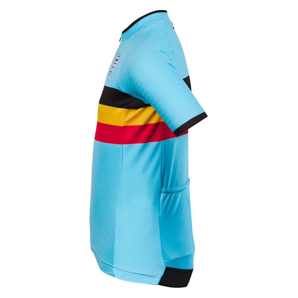 Bioracer Kortärmad Tröja Belgium Icon Classic Flerfärgad 128 cm