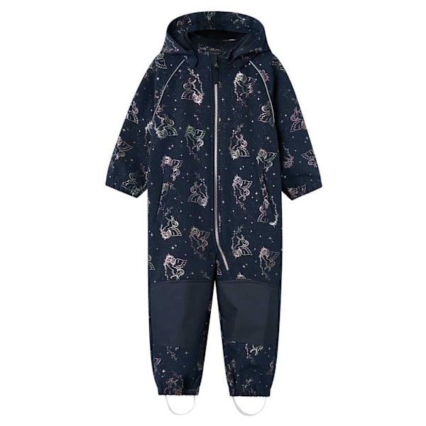 Name It Alfa08 Softshellil Mini Heldragt Blå 6 Years Pige