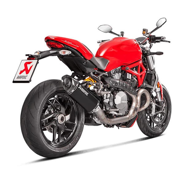 Akrapovic Äänenvaimennin Slip On Line Monster 1200-s/monster 821 17-18 Ref:s-d12so8-rtbl Musta