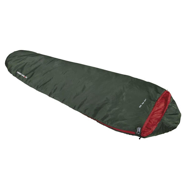 High Peak Sovsäck Lite Pak 800 Grönt Regular / Left Ziper