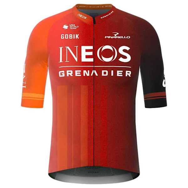 Gobik Kortærmet Trøje Reactive Ineos Grenadiers 2024 Orange XL Mand